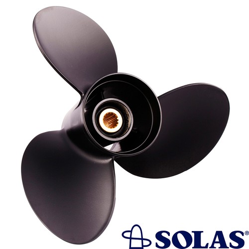 Aluminum propeller fits yamaha - aluminum,